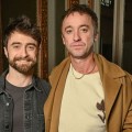 Daniel Radcliffe et Tom Felton r�unis � l\'avant premi�re de Merrily We Roll Along
